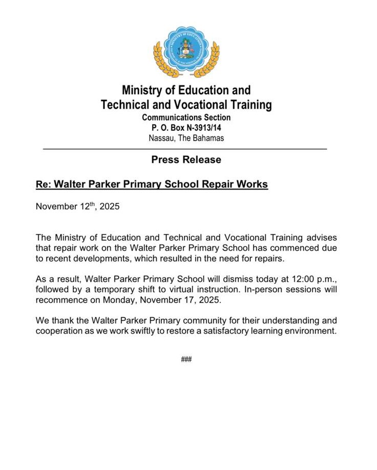 Education242 (@bahamasmoe) on Twitter photo 