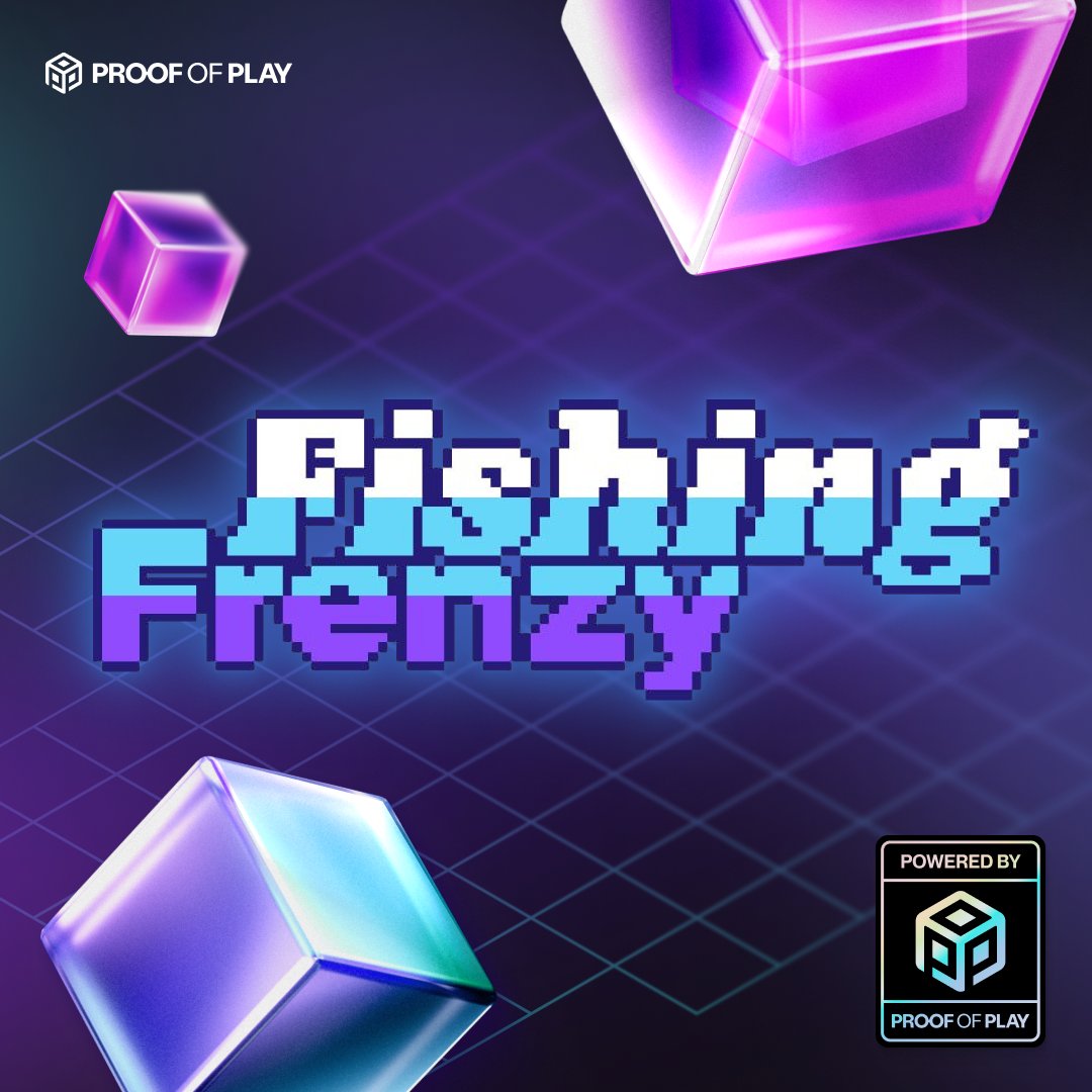 Excited to welcome our newest vRNG customer <a href="/FishingFrenzyCo/">Fishing Frenzy</a> 🎣

Fishing Frenzy is building an onchain fishing adventure powered by <a href="/ProofOfPlay/">Proof of Play</a> vRNG.

Together we’re bringing transparent randomness to the high seas ⚓