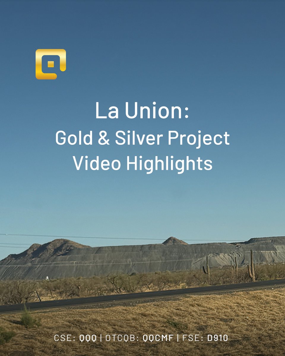 questcorpmining's tweet photo. Donโt miss our La Union project video updates! See the latest developments and progress on our gold & silver project in Sonora, Mexico.
Click here for the updates: https://t.co/jwWl7WjrBh
๐จ๐ฆ #CSE: $QQQ ๐บ๐ธ #OTCQB: $QQCMF ๐ฉ๐ช #FSE: #D910 https://t.co/NqeGOIUxv2