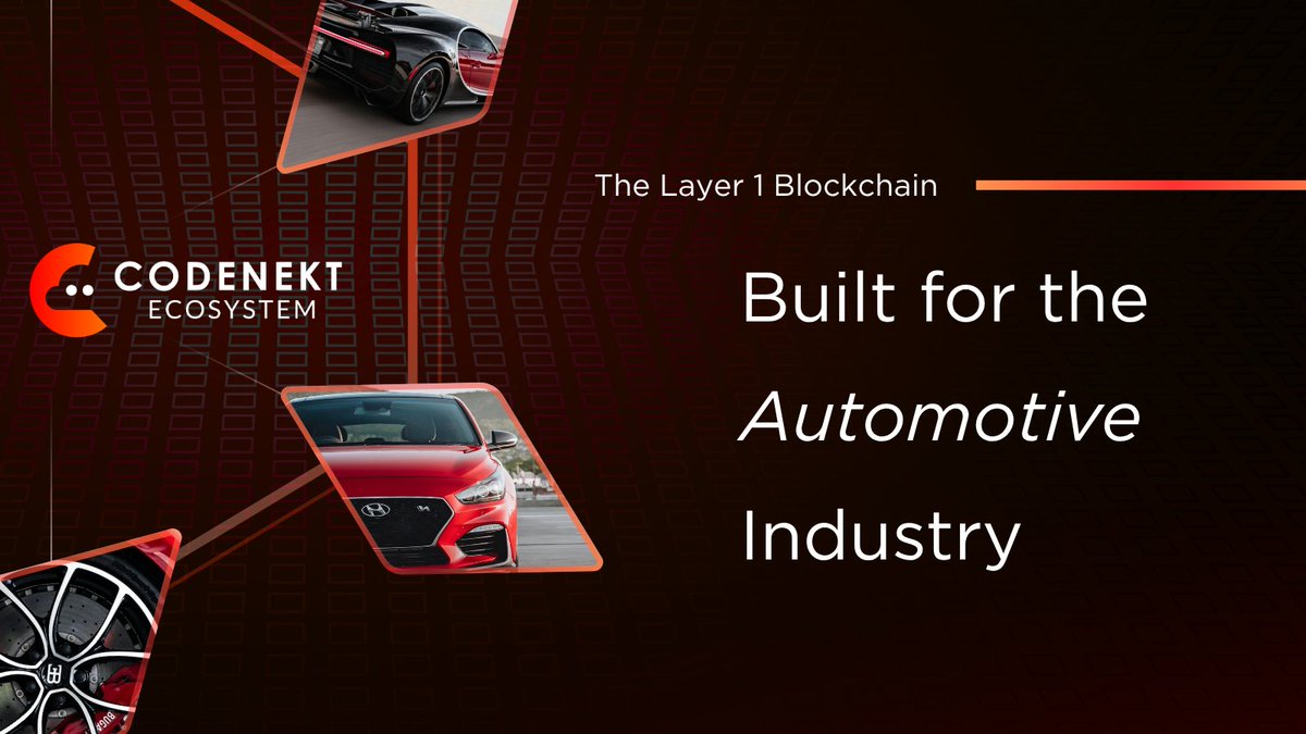 CreativityEngr's tweet image. Most blockchains were built for finance.
CodeNekt was built for mobility.

The automotive world runs on trust, data, and ownership—yet most of it is still offline, scattered, and easily manipulated.

@CodeNekt_Eco changes that by bringing everything on-chain, powered by…