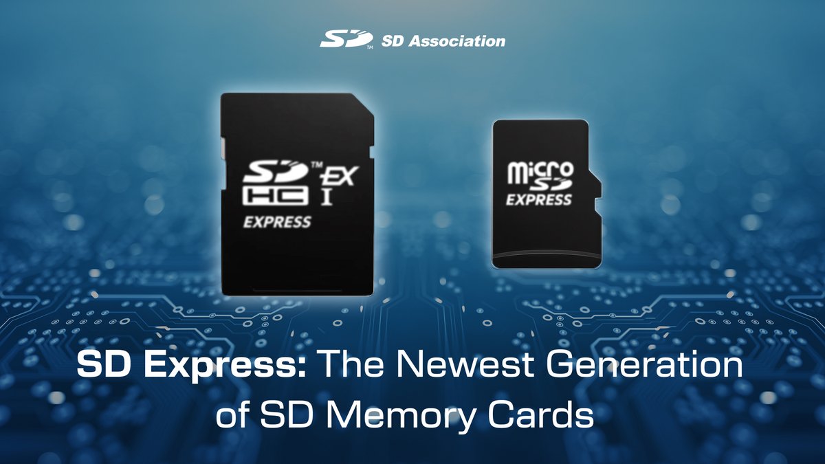 SD_Association's tweet image. Did you know? In October 2023, the SDA introduced the #SDExpress Speed Class, defining new standards for #SDExpress and #microSD Express memory cards. With performance up to 600MB/s, it enables faster data capture across devices. bit.ly/4oQdZaB