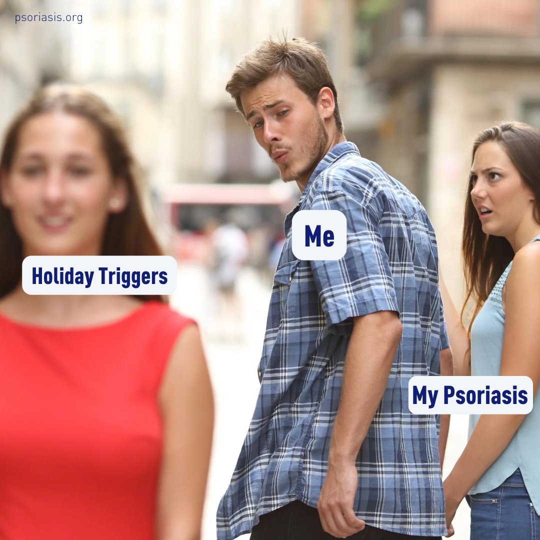 NPF's tweet photo. The holidays can bring a mix of emotions and stress. 

Join psychiatrist Dr. Vanessa Cutler, and Dr. Leslie Beth on an episode of #PsoundBytes podcast, as they share tips on managing holiday stress and ways to avoid your next flare. 🔗https://t.co/pIDDyUqzam https://t.co/FBJugO4zY4