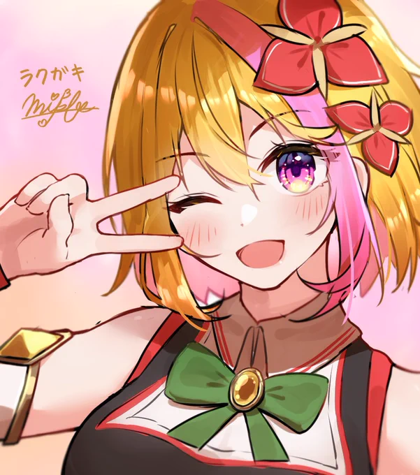 作業の合間にラクガキです 絵柄がだいぶ変わったので、オリキャラの立ち絵の更新したくなってきましたね...! #あうとら