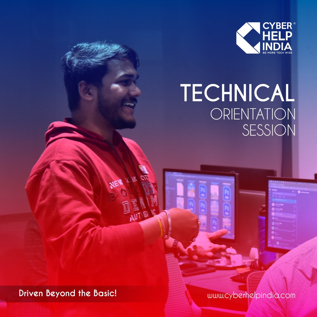 CyberHelpIndia's tweet image. Empowering young minds with the skills to excel in the digital era.
Our Technical Orientation Session bridges the gap between learning and innovation because at Cyber Help India, we’re Driven Beyond the Basic!
#CyberHelpIndia #TechTraining #ProfessionalGrowth #DigitalExcellence