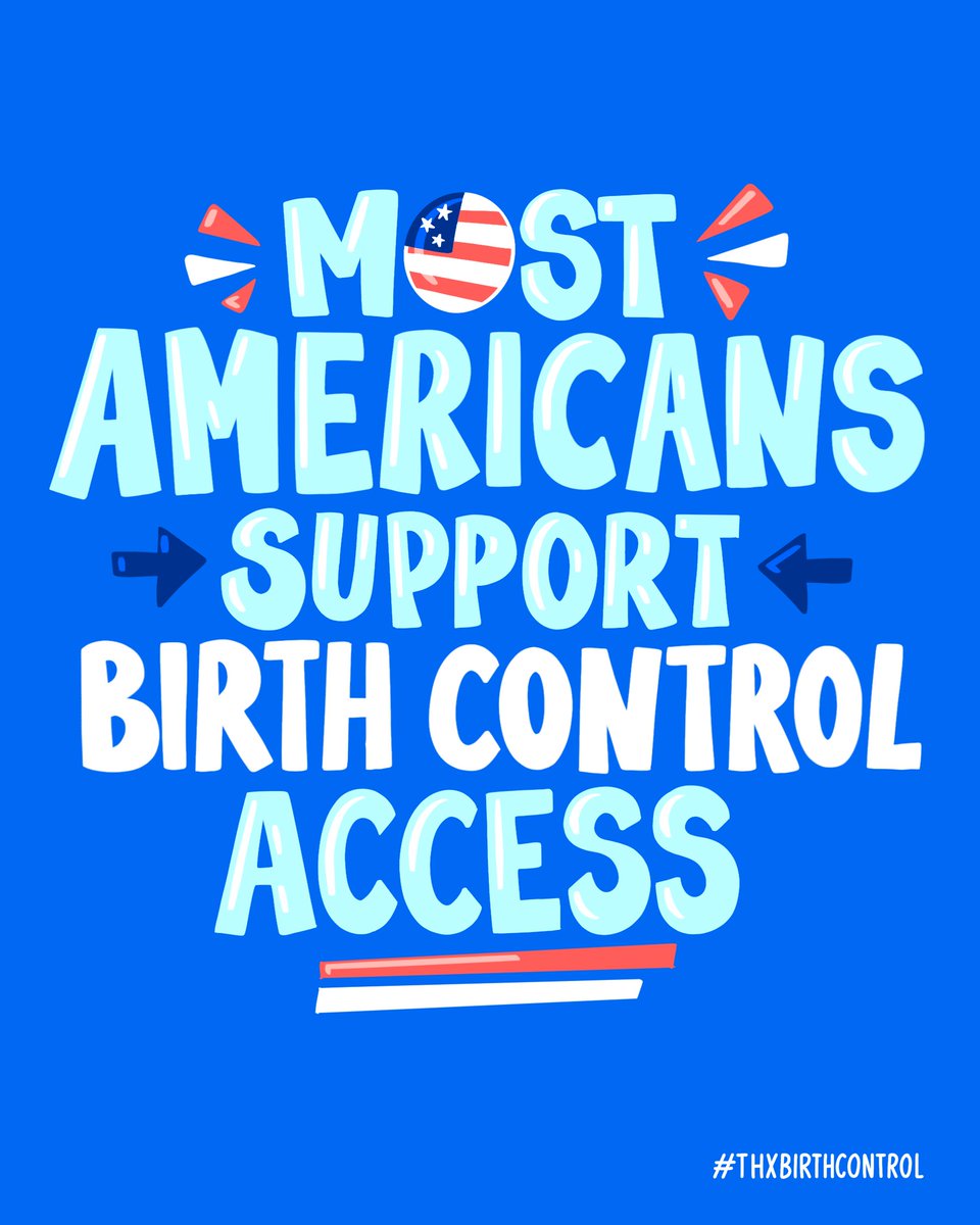 SIECUS's tweet image. Birth control access is POPULAR. The majority of Americans, regardless of political affiliation, agree it should be accessible. Let’s remind policymakers of that! #ThxBirthControl