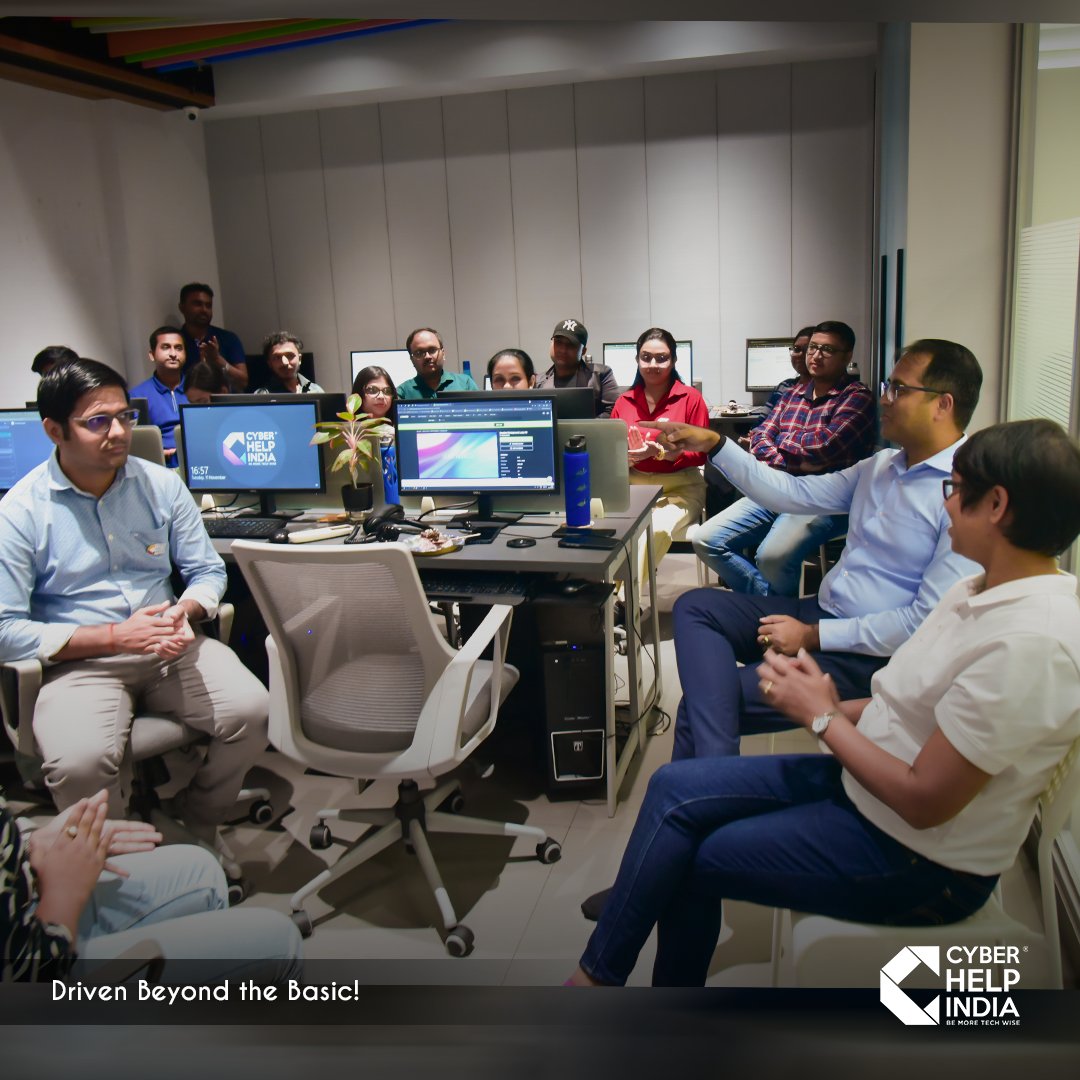 CyberHelpIndia's tweet image. Empowering young minds with the skills to excel in the digital era.
Our Technical Orientation Session bridges the gap between learning and innovation because at Cyber Help India, we’re Driven Beyond the Basic!
#CyberHelpIndia #TechTraining #ProfessionalGrowth #DigitalExcellence