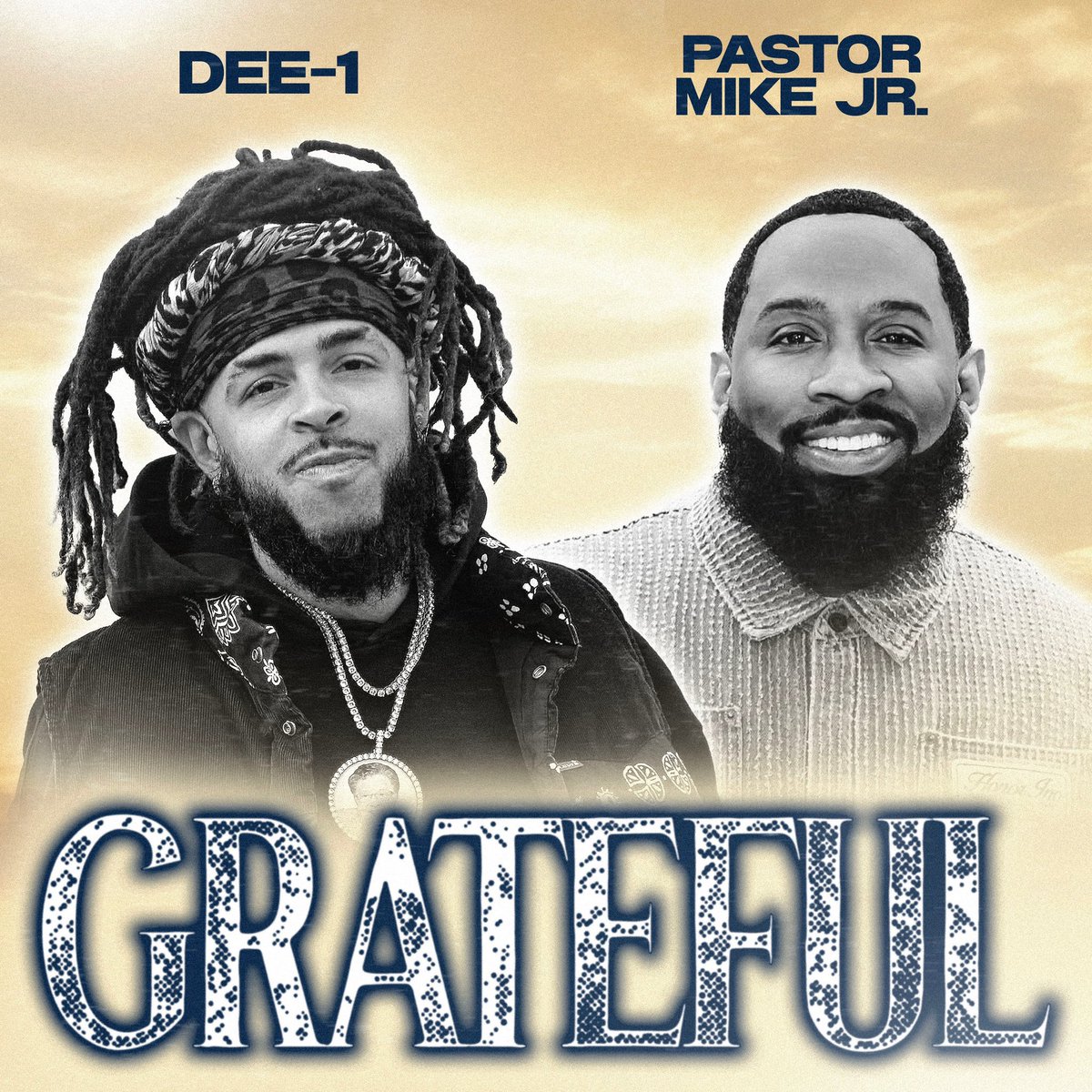 Dee-1 x Pastor Mike Jr - “GRATEFUL” 🙏

i’m HONORED to have collabed with one of the most anointed voices and pens in the WORLD, my bro <a href="/PastorMikeJr/">Mike McClure Jr.</a> 

stream here: ffm.to/dee1pastormike…

This is more than a song. It’s an anthem that describes exactly how i feel about God.