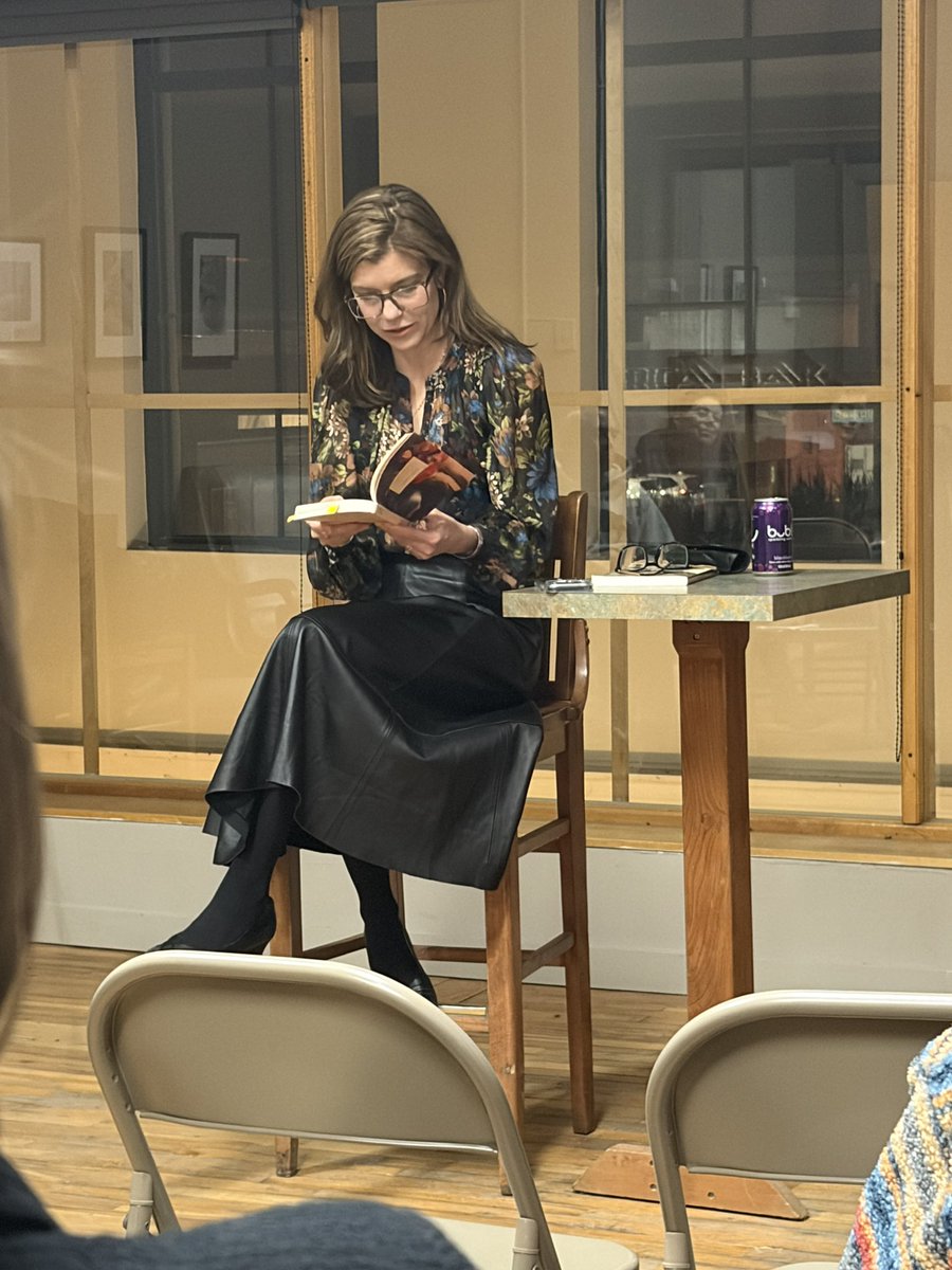 amandafortini's tweet image. Reading from my intro to Jan Kerouac’s Baby Driver last night @wheatgrassbooks in Livingston, Montana. This book is so wild and wonderful—I just want everyone to read it!!
