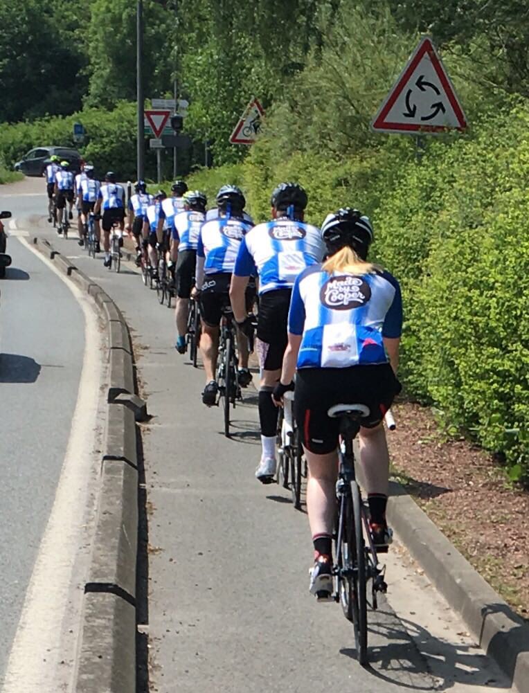 SeanMJarvis's tweet image. Nearly 200 cyclists signed up for #p4pmnd  (June 2026)- raising funds for @DarbyRimmerMND - truly amazing 🤩 #htafc #onelasttime