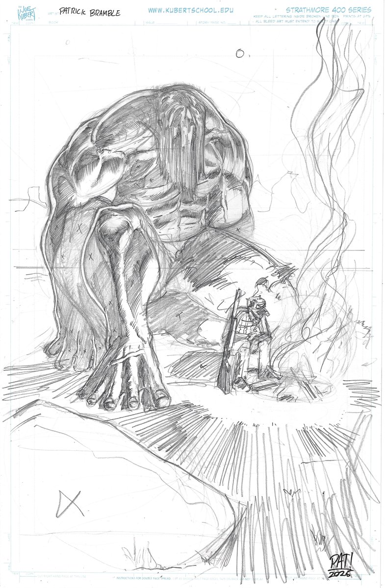 Hulk Pencils for a class assignment. Classmate's gonna ink it