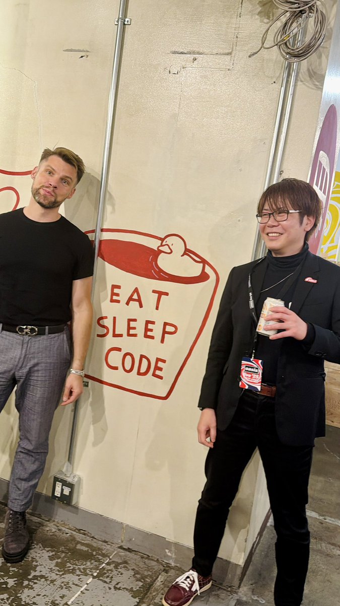 rhiannon_io's tweet image. Congrats to tonight’s speakers at the Tokyo Rubyist meetup — @TonsOfFun111 &amp;amp; @hayat01sh1da! 👏 #EatSleepCode