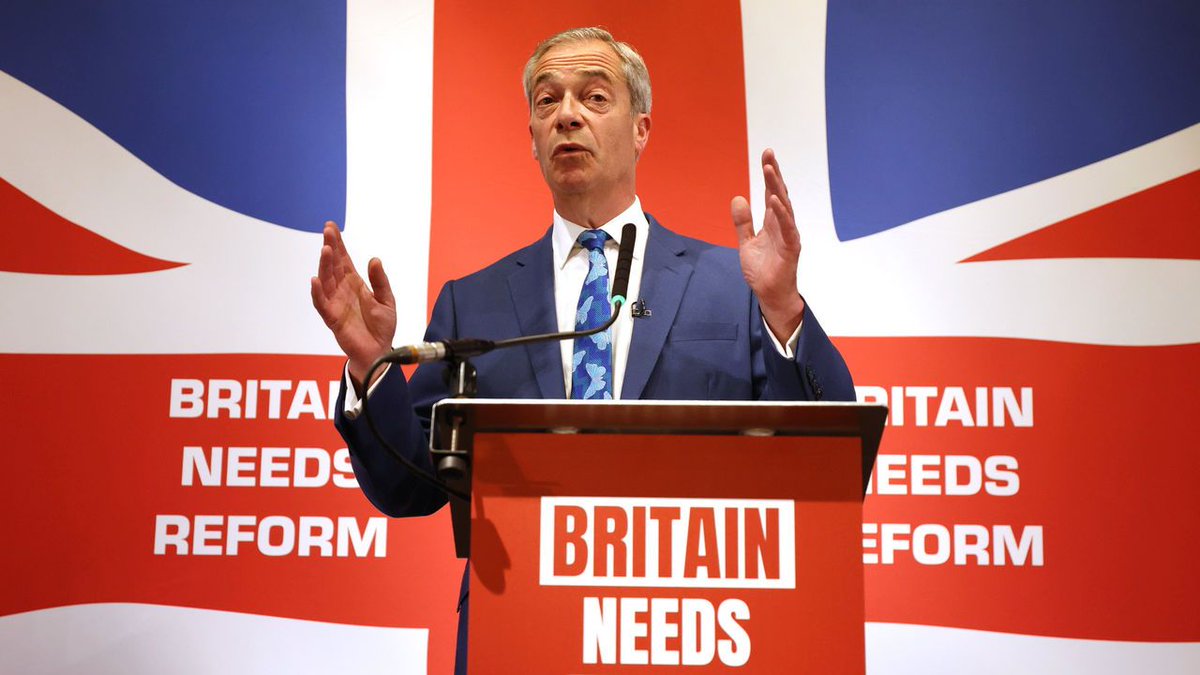 pete_rizzo_'s tweet image. JUST IN: NIGEL FARAGE PLEDGES TO CREATE A STRATEGIC #BITCOIN RESERVE IF ELECTED UK PRIME MINISTER

&quot;UNLIKE PAPER MONEY, BTC CANNOT BE PRINTED INTO WORTHLESSNESS&quot; 🔥