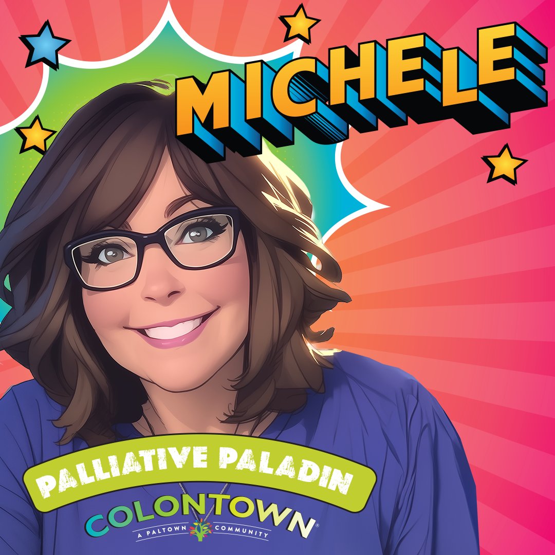 We're shining a light on carepartners this month in honor of National Caregiving Month. Michele found the courage and education she needed in COLONTOWN to be a better caregiver for her Dad to where Docs would ask: Are you in medicine?! Read her story: colontown.org/michele/