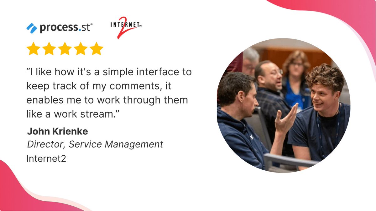 ProcessStreet's tweet image. The best tools don&apos;t get in your way, they help you think. 💡

#ServiceManagement #BPASoftware #WorkflowManagement #ITOperations #ProcessStreet #Internet2 #ResearchAndEducation #EdTech #HigherEd