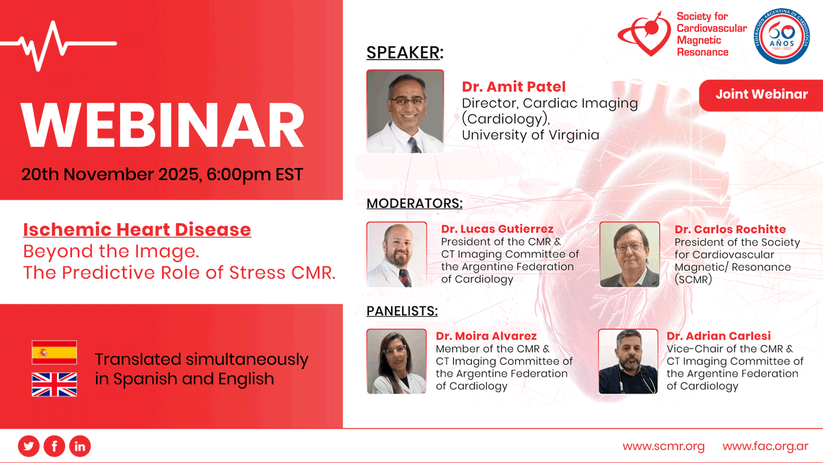 Society for Cardiovascular Magnetic Resonance tweet media