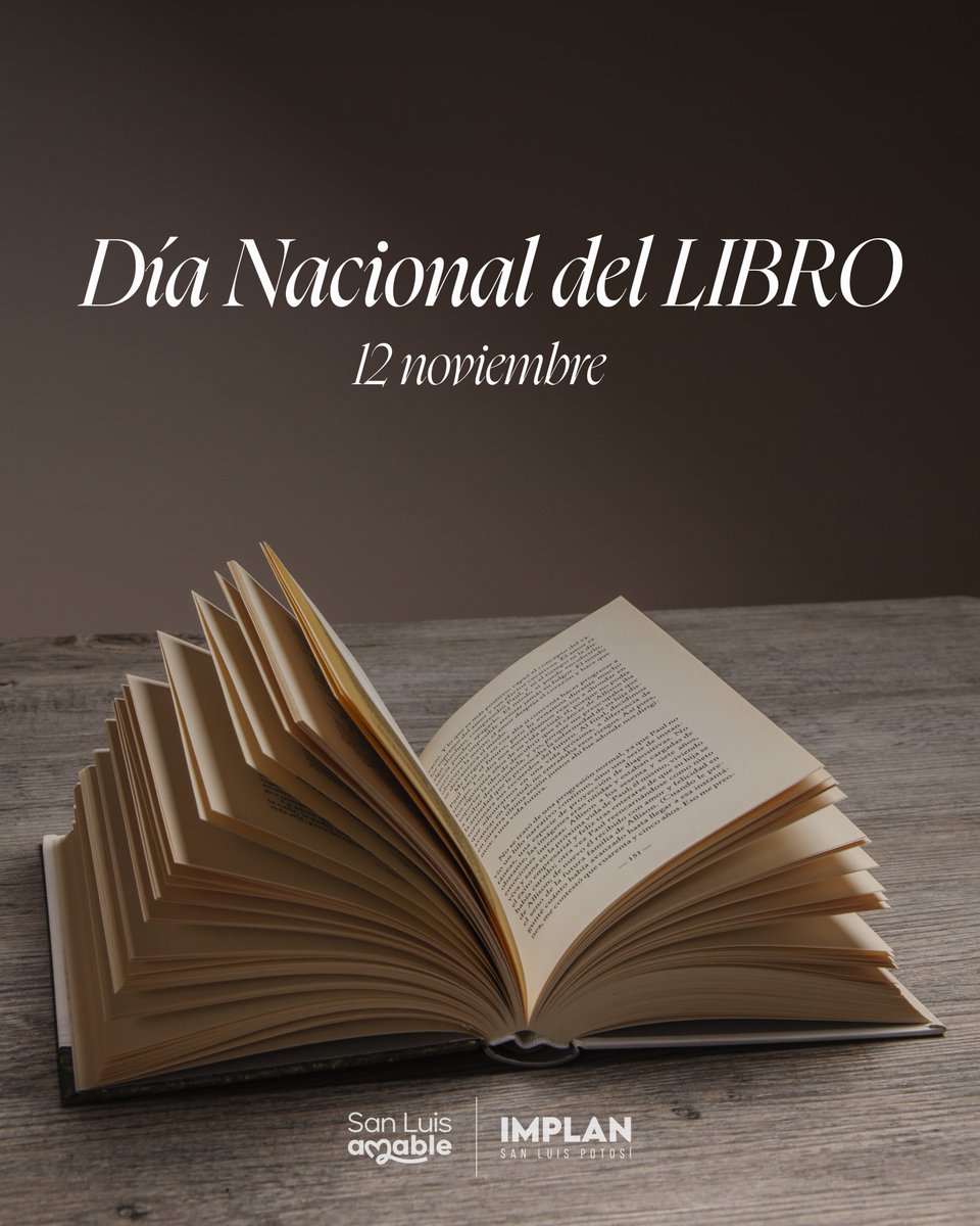 implanslp's tweet image. Cada página es una oportunidad para aprender, imaginar y transformar nuestra manera de ver el mundo.