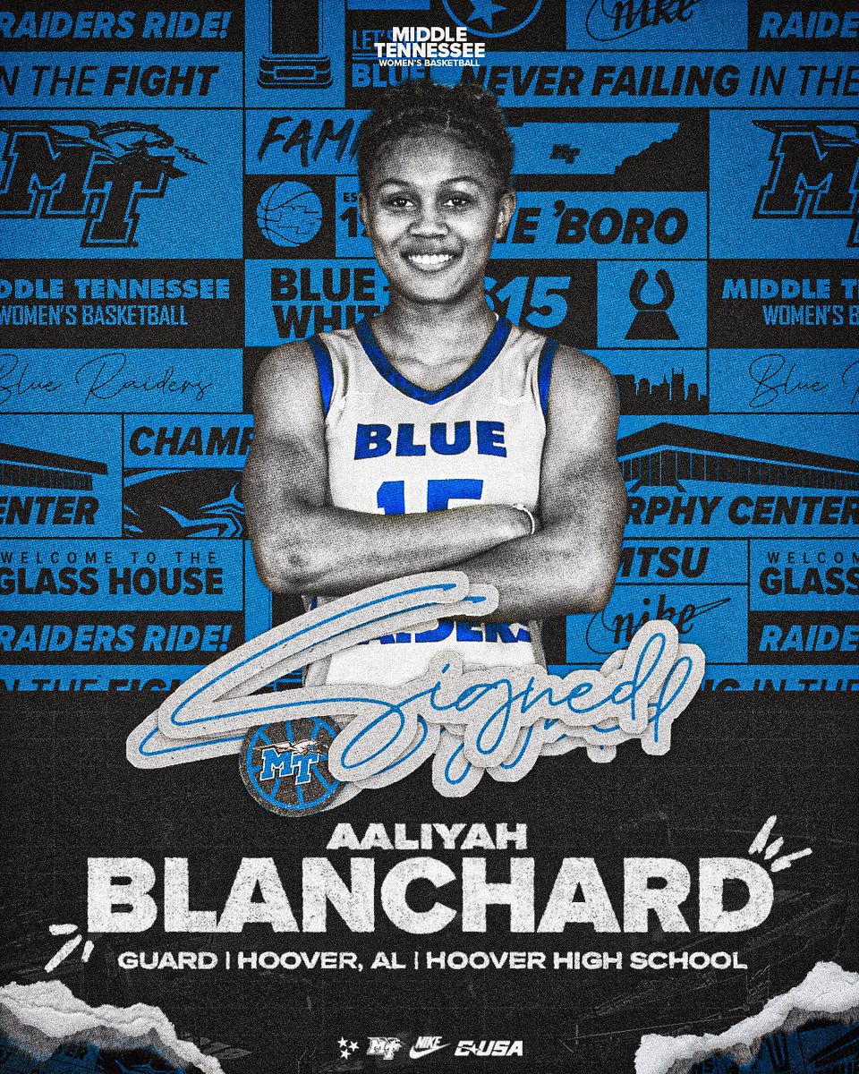 Welcome to the 'Boro, Aaliyah Blanchard!

#TrueBlue
