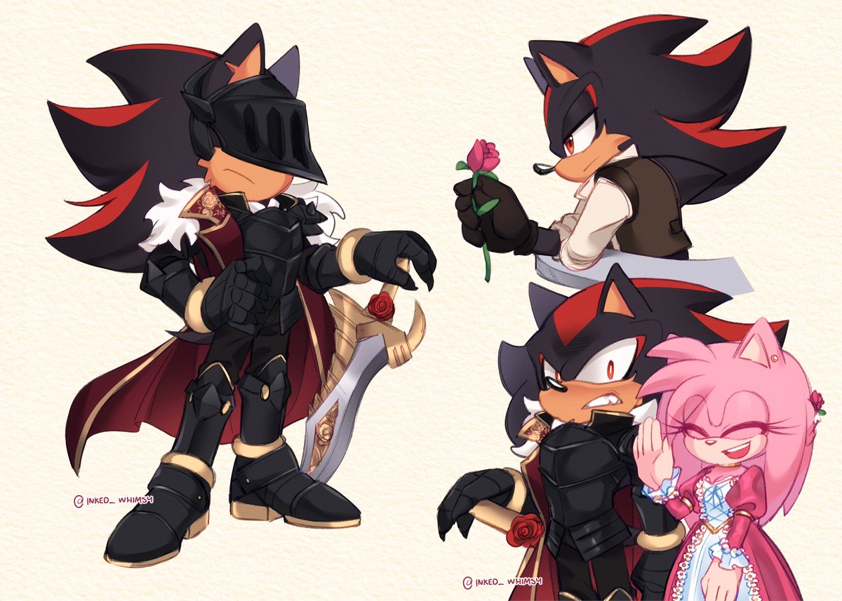 inked_whimsy's tweet photo. Shadow, knight of the Rose kingdom

Knight x princess AU

#shadamy https://t.co/axdsVYtXn7