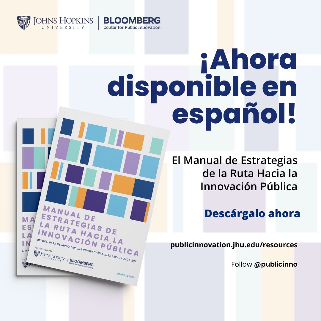 The Bloomberg Center for Public Innovation at JHU tweet media