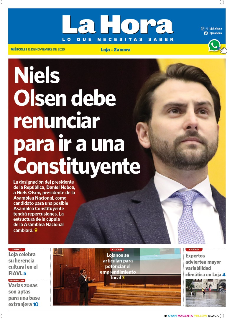 ¡Buenos días, lectores! ☀️ Compartimos la edición de este miércoles 12 de noviembre de 2025 👉 acortar.link/6XR43x