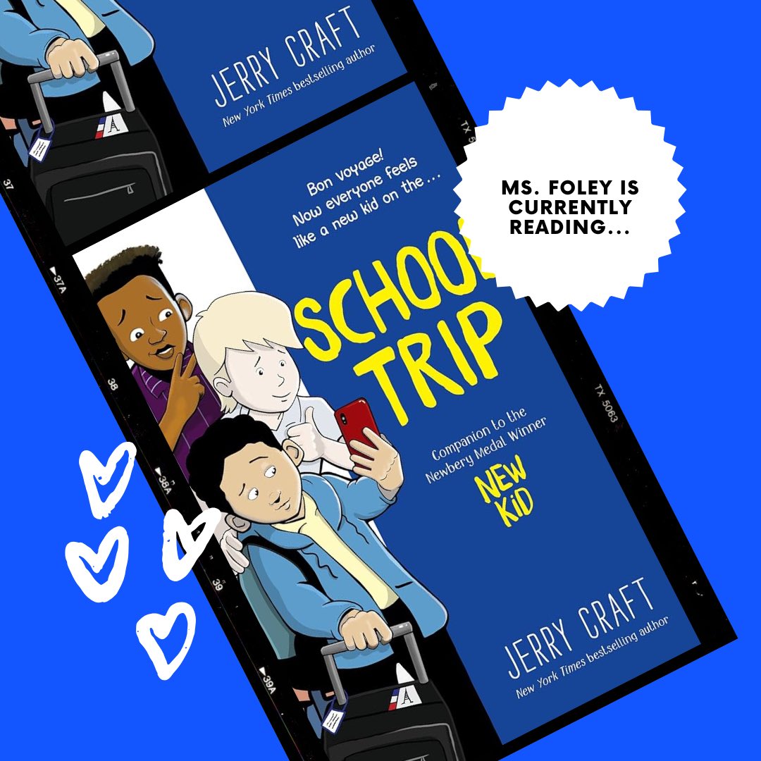 School Year Read # 13 #msfoleyiscurrentlyreading #audiobooklove #bookstagram #librarylife #read #weneeddiversebooks #graphicnovel <a href="/JerryCraft/">Jerry Craft</a>