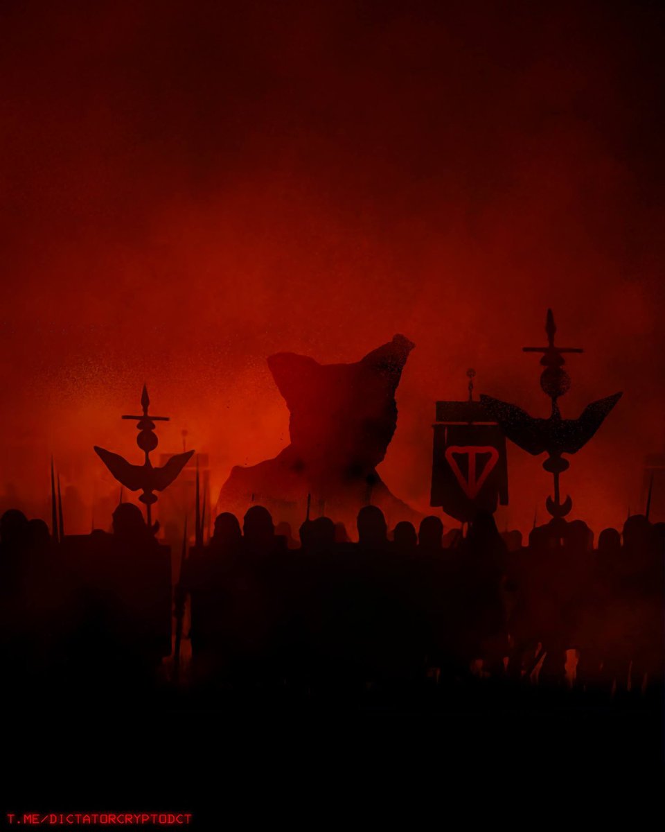 🫡DictatorCrypto is the collective mind, and it is absolute.  
🩸Parts cannot harm the whole, but if their actions do take such a character, they will be punished in the interests of the whole.  
🩸The common good is above all.  
🩸The general welfare is above all.  
🩸The laws