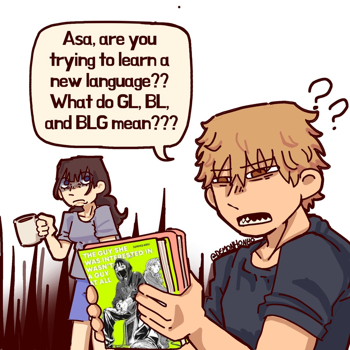 Denji found something
#asaden