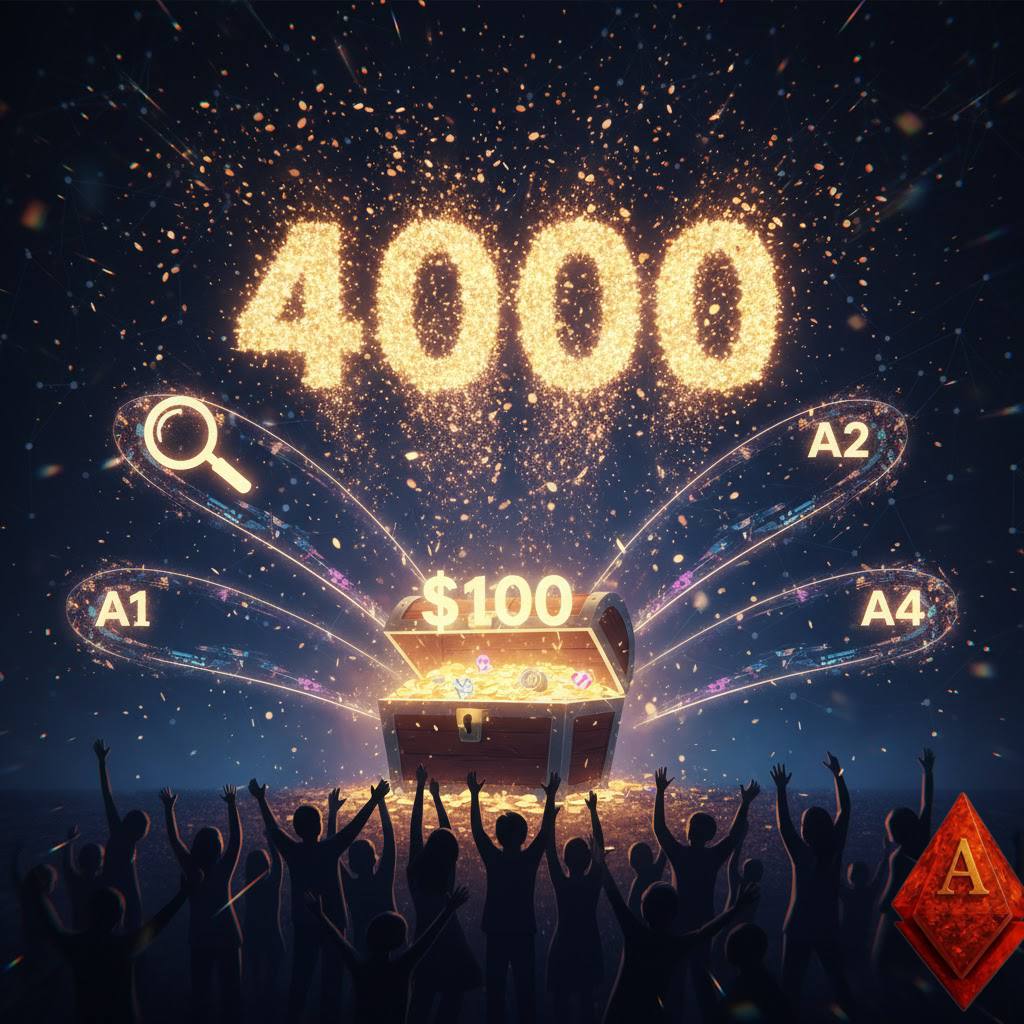 artur_amber's tweet image. 🎉Hey, AmberFam!

We did it — we’re now 4,000 members strong! 🥳
And to celebrate, we’re launching a mini campaign with a $100 prize! 💸

Ready for the challenge?
Start the hunt for Secret Codes (A1–A4), complete the quests, and prove yourself as a true Amber Explorer! 🕵️‍♀️✨

Join…