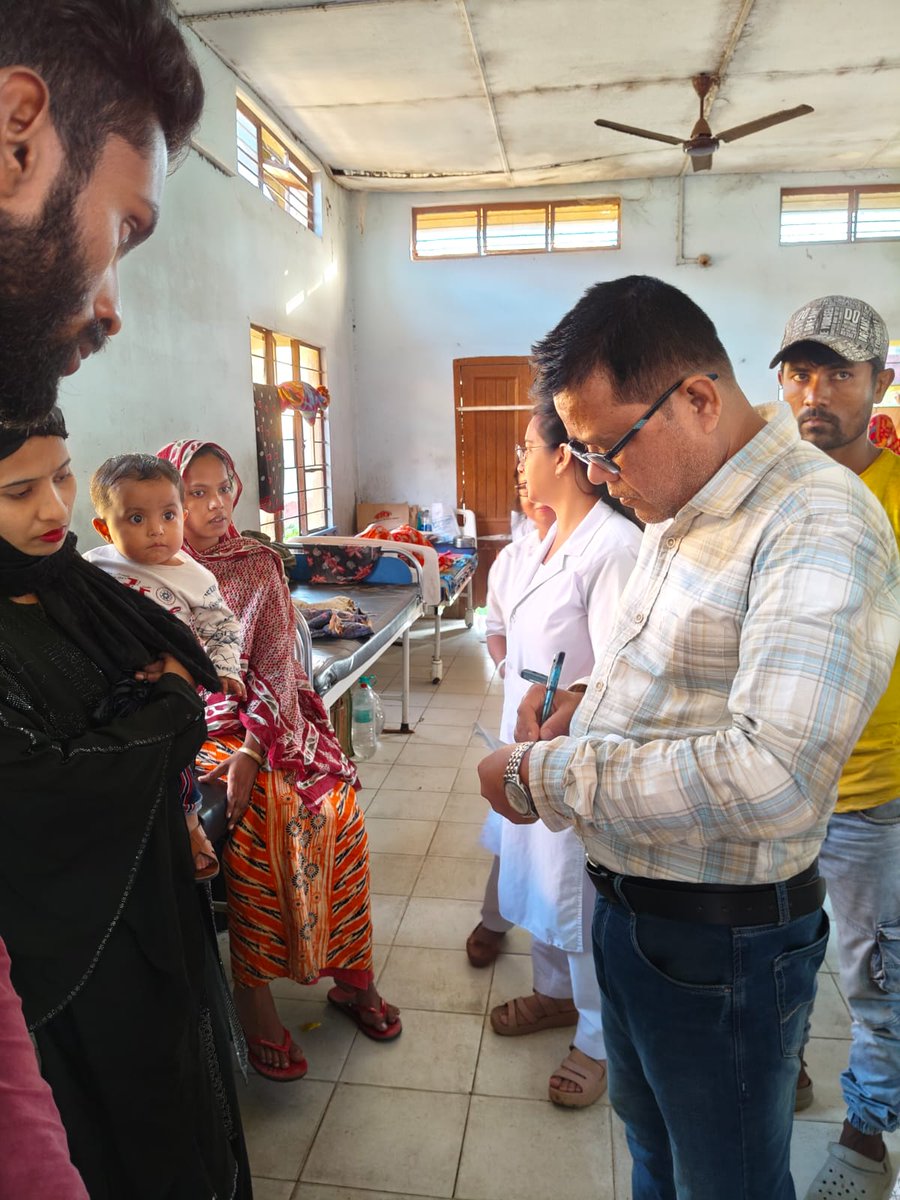 Dear Citizens of Hailakandi district, 
We are taking steps to make our own S.K Roy Civil Hospital cleaner &amp; litter free.Let's join hands to create a wave of change,where every person takes pride in keeping our own hospital clean &amp; hygienic.
<a href="/CMOfficeAssam/">Chief Minister Assam</a> <a href="/diprassam/">DIPR Assam</a> <a href="/nhm_assam/">NHM_Assam</a>