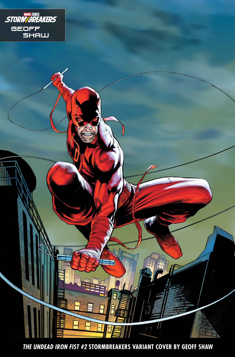 RCode44's tweet image. Daily Daredevil 

#Daredevil 

Undead Iron Fist 2 Stormbreaker variant by Geoff Shaw