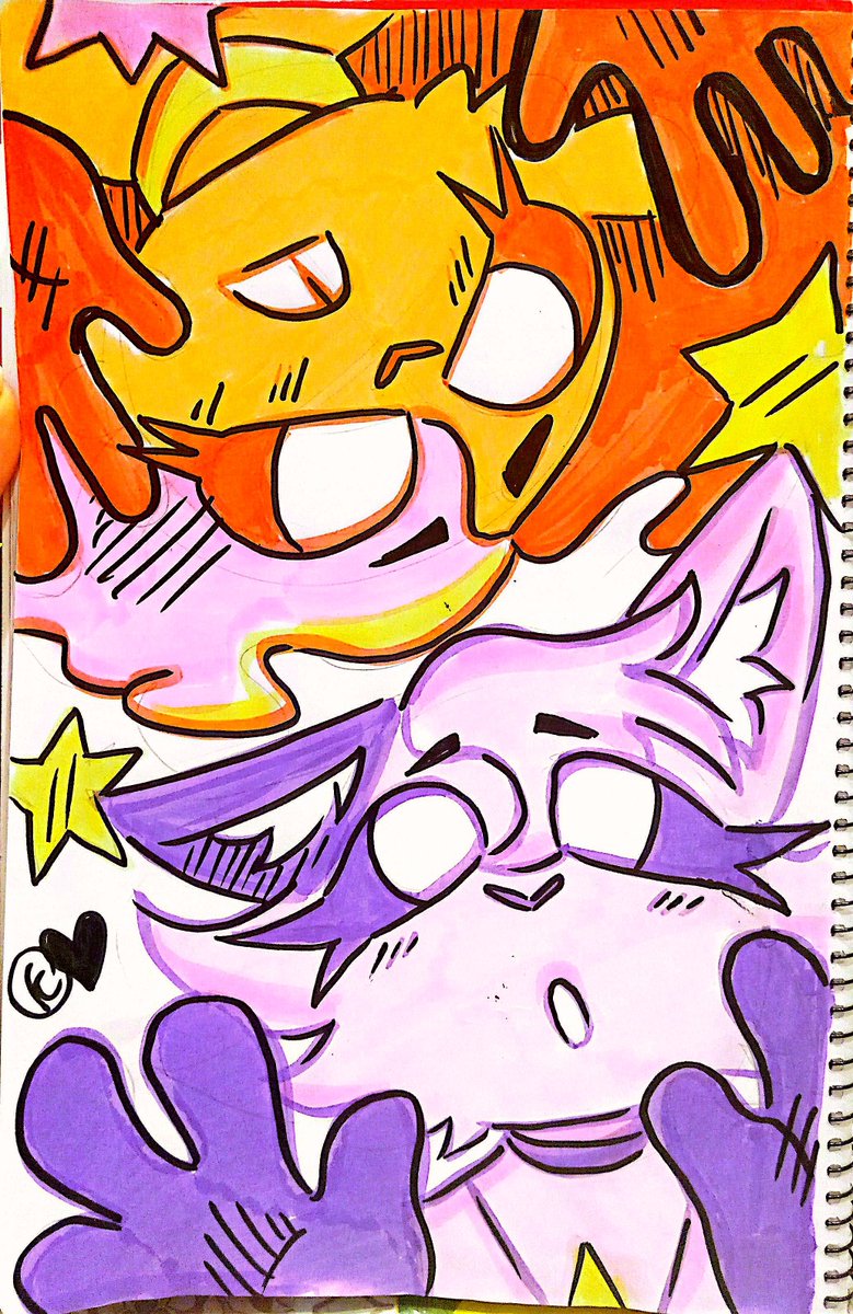 Giftiee fooor:
<a href="/HellScylla/">Scylla (Comms open)</a>
❤️✨❤️✨❤️✨
If it looks ugly it's cause I did it on the lab with lights off😭
#drawings #SmilingCrittersAU #smilingcrittersoc #PoppyPlaytime #ocart #sketc