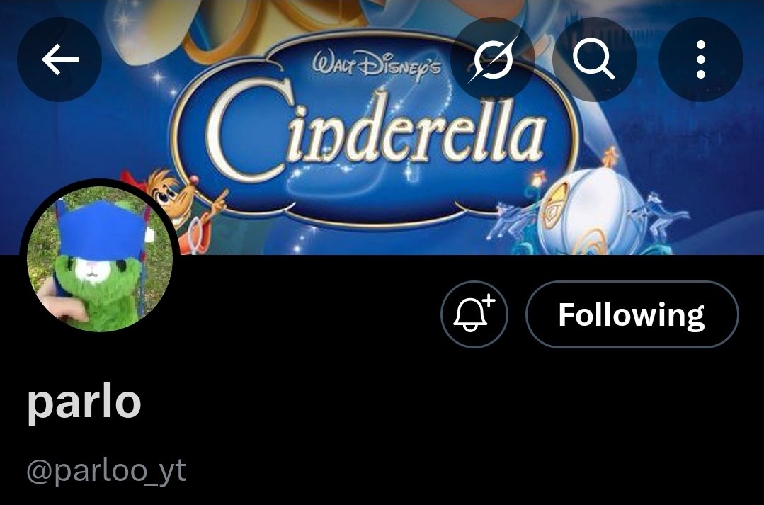 Parlo has seemingly embraced the Cinderella!