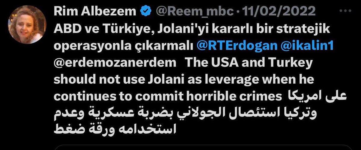 YRasmou's tweet photo. @Reem_mbc ما كان هاد رايك من ٣ سنين  فيه كيف  فيك تفتخري فيه و انت قبل عم تدعي لقتله  بسبب جرائمه هلق جرائمه صارت بطولة https://t.co/1de93XvMLq