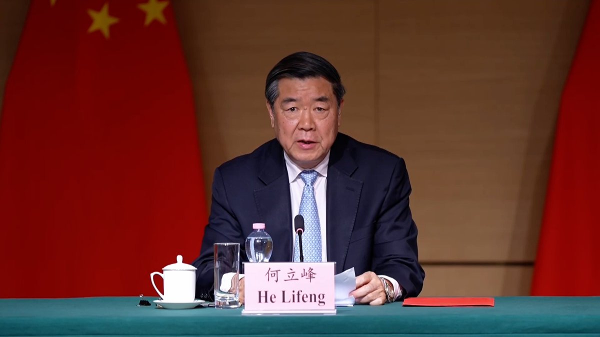 NathanOnCrypto's tweet image. 🇨🇳TODAY: Chinese Vice Premier states that China and the U.S. have significant opportunities for trade cooperation.