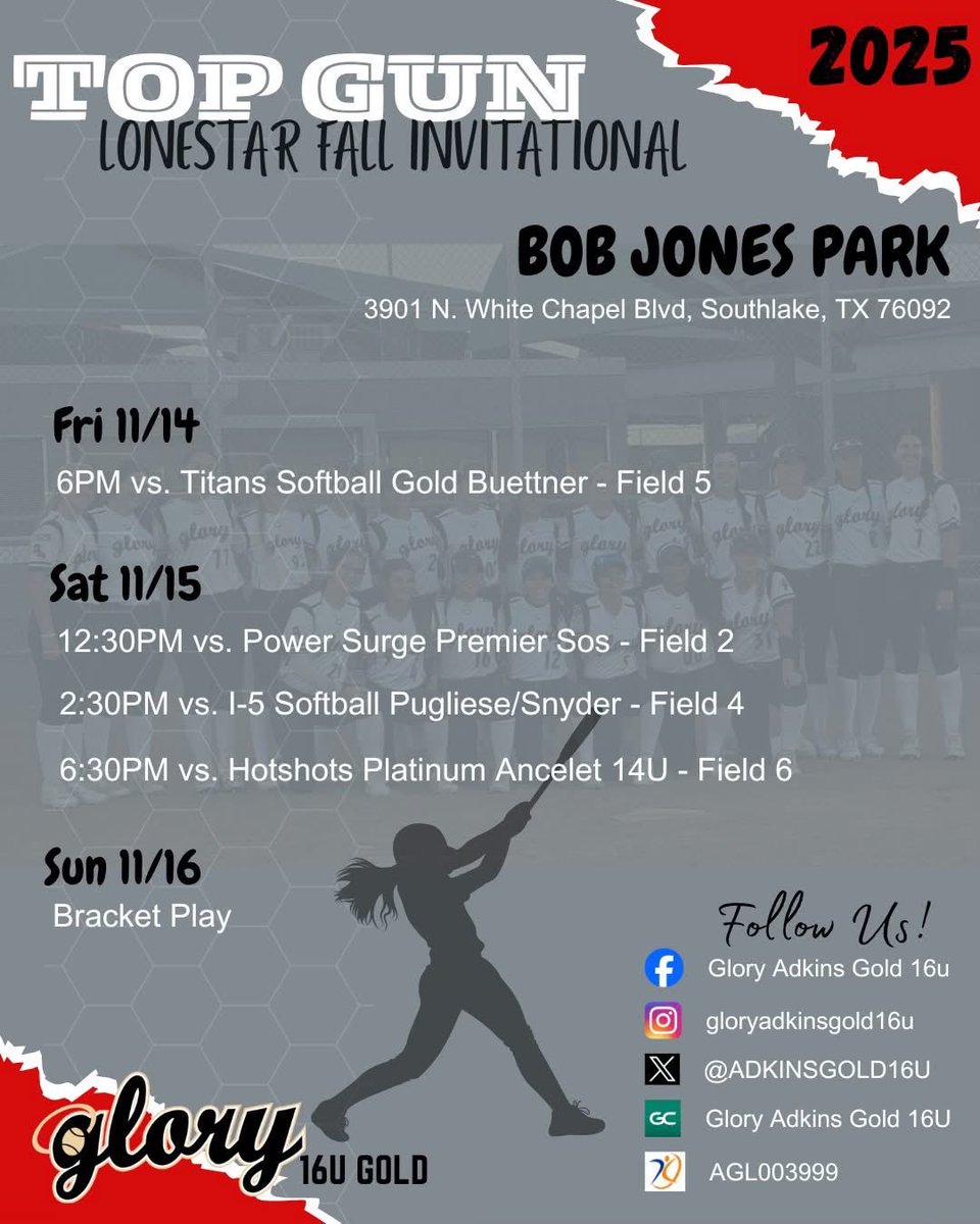 Rylee_Parrish20's tweet photo. Ready to get after it this weekend with my girls! Let’s go compete! 💪🥎 See you in Southlake! @ADKINSGOLD16U https://t.co/8DQsznArlP