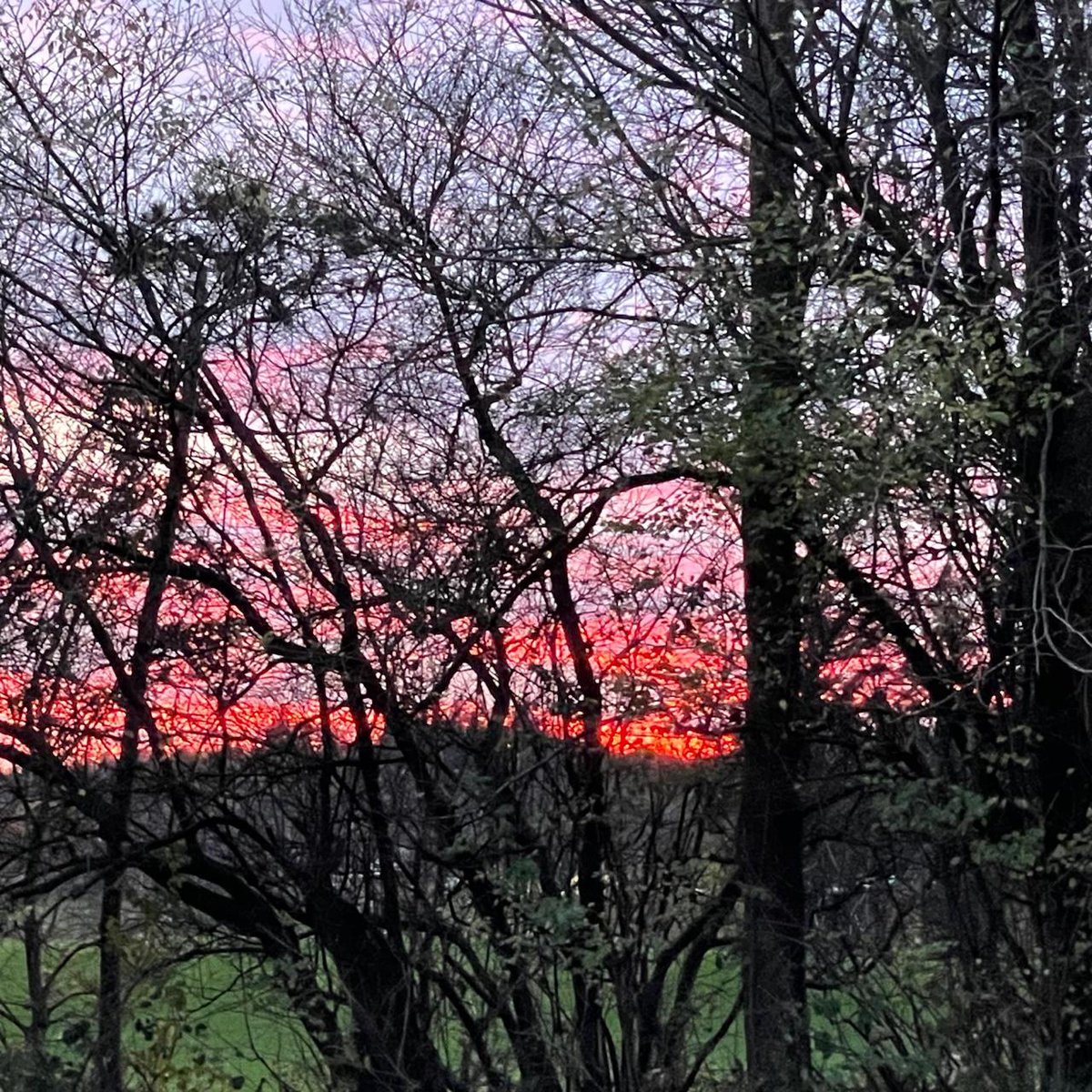 Det var møj glant her til awten