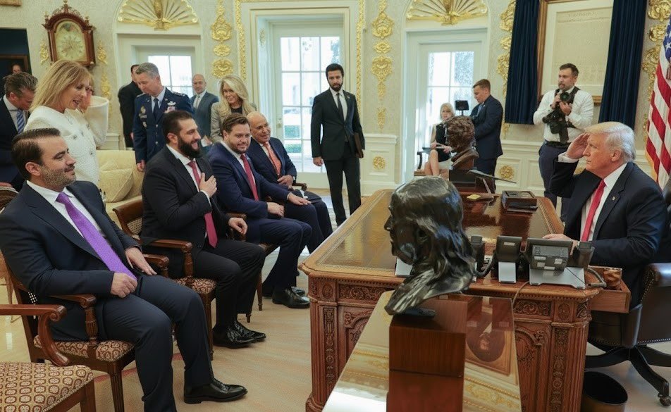 Al-Qaeda’s favorite picture in their jihadi channels today—yes, that is an American President saluting a terrorist, heaven help us!