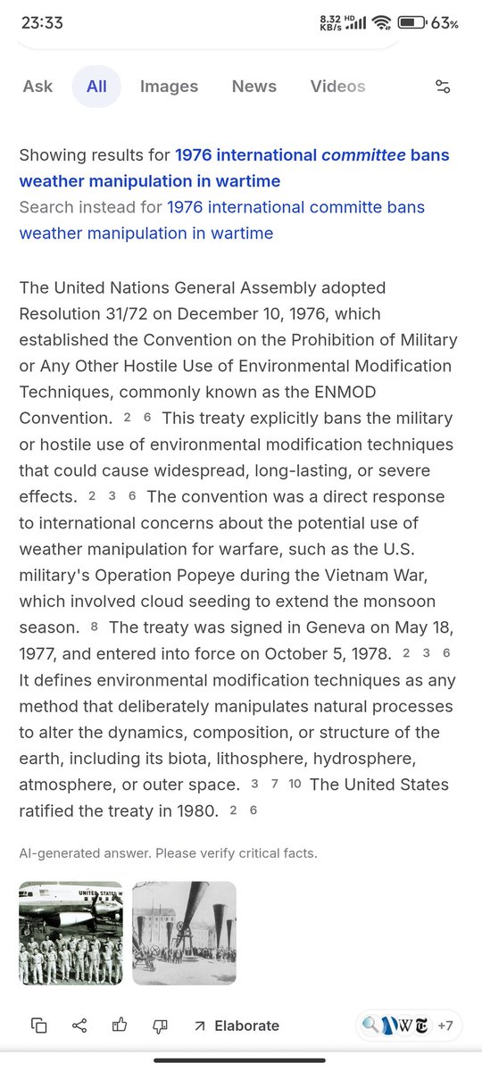 DarioMarchiori5's tweet image. 1976 - Did they ban someyhing that doesn&apos;t exist anymore? How much has weather modificafion tech improved in the last 50 years? #weathermodification #climatechange #weathercontrol #GeoEngineering
nytimes.com/1976/02/18/arc…