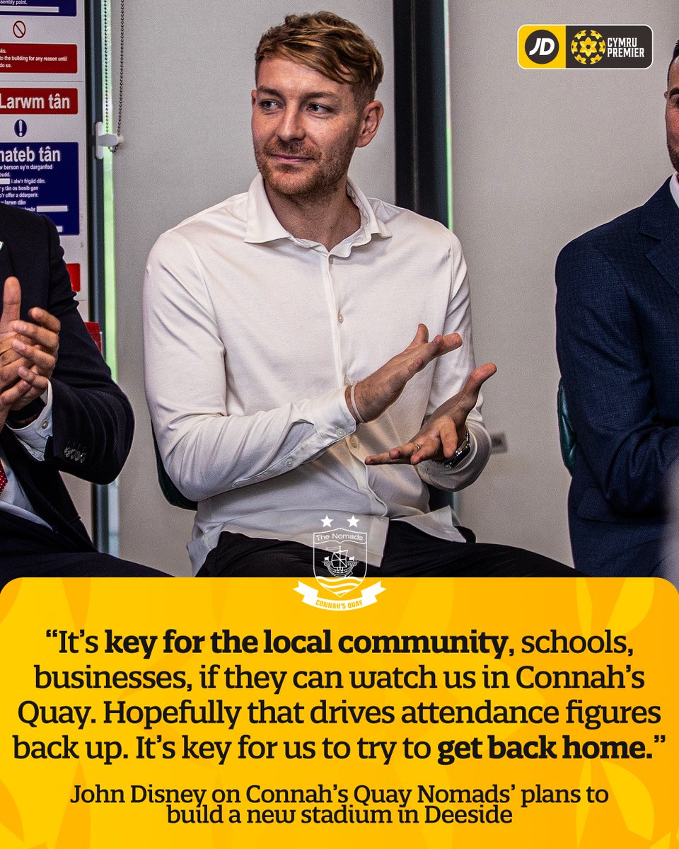 Exciting plans announced by <a href="/the_nomads/">Connah's Quay Nomads FC</a> 🙌