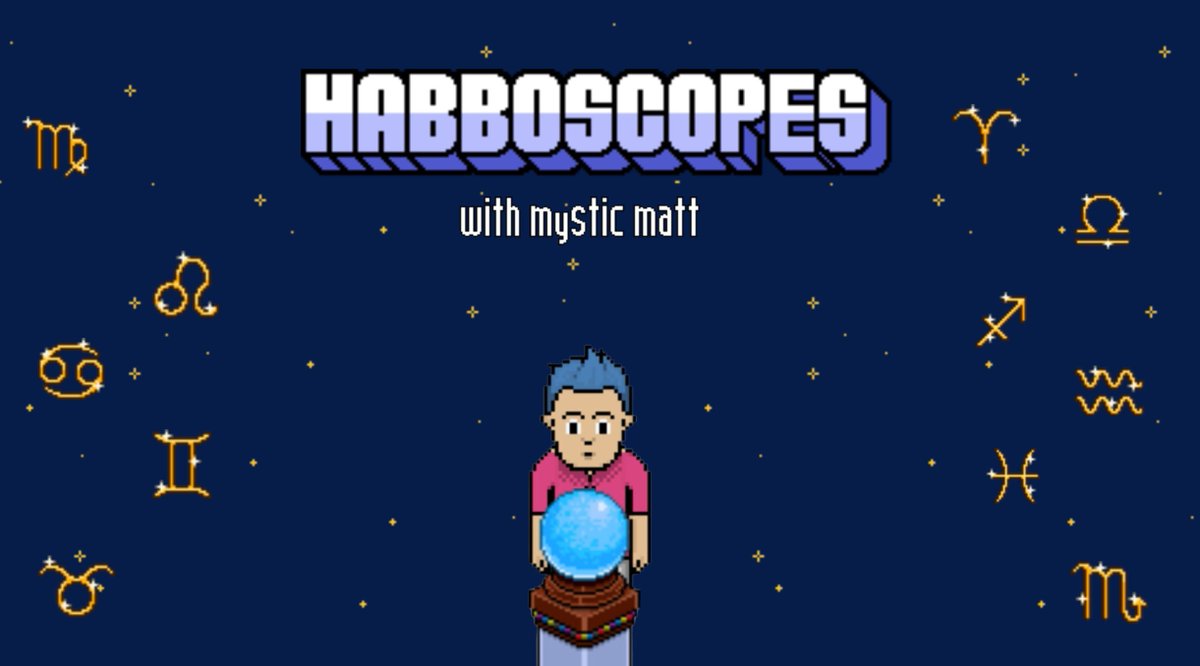 Hey Habbos!

Throwback to last years HABBOSCOPES! Mystic Matt is back with another set of Habboscopes for November 2025.

Here's what others said last year:

"I just don't know how he does it. Absolutely incredible" - CatFace21

"What an incredible mind. He knew more about me