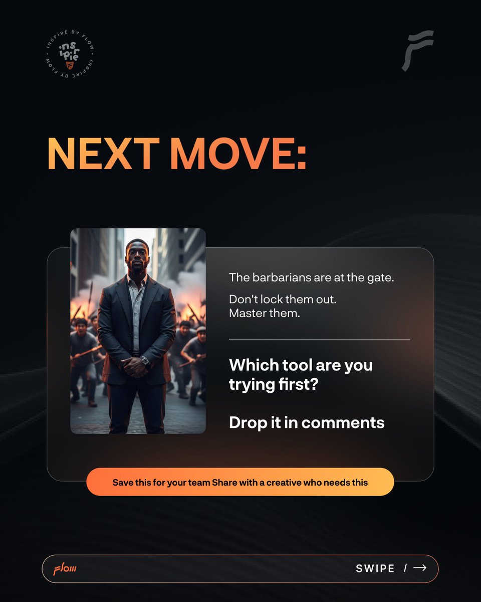 From FigJam for brainstorming to Replit for rapid prototyping, these aren't just fancy tech toys – they're strategic weapons for your workflow.

Which tool are you trying first?
#InspirebyFlow #WinwithFlow