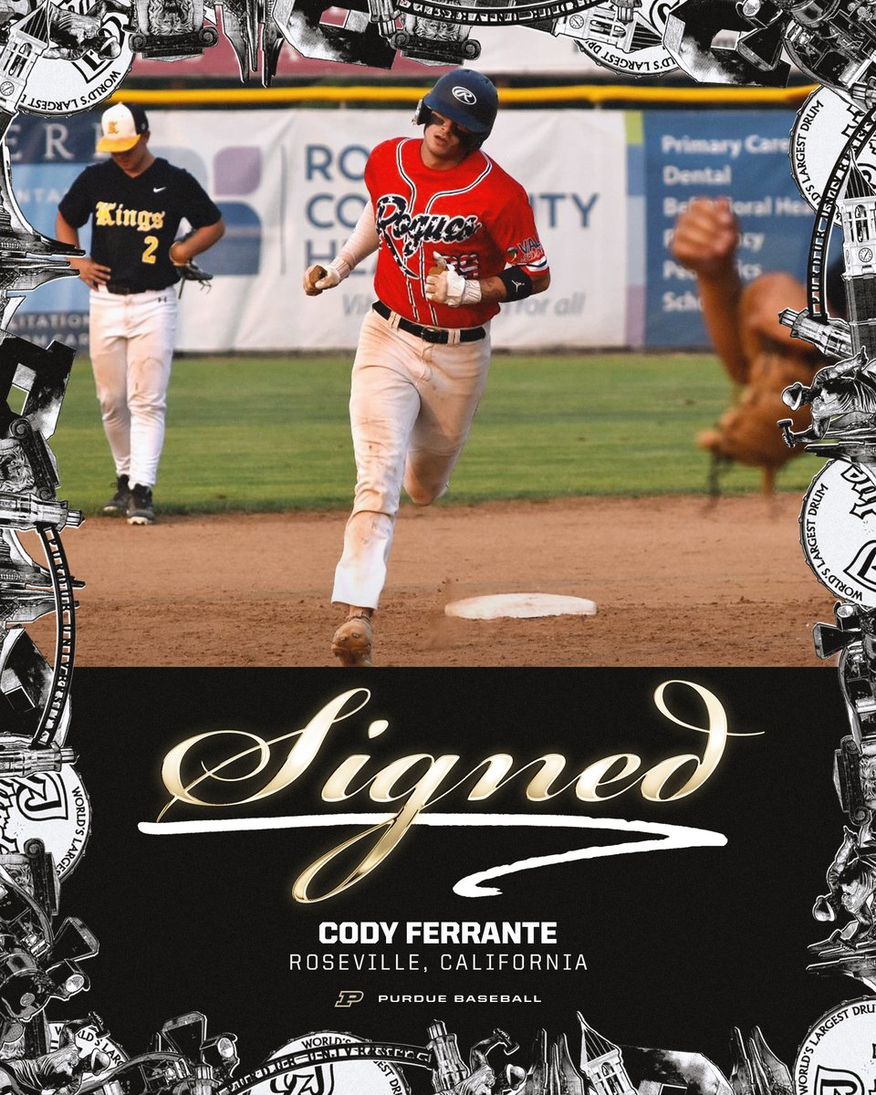 Welcome Aboard @Cody_Ferrante!! Another impact player from the Sacramento area joining us at Alexander. #BoilerUp #FutureBoilermaker

🚂 Cody Ferrante
⚾️ Infielder
🌎 Roseville, California
🏫 Granite Bay HS
🎓 Sacramento City JC