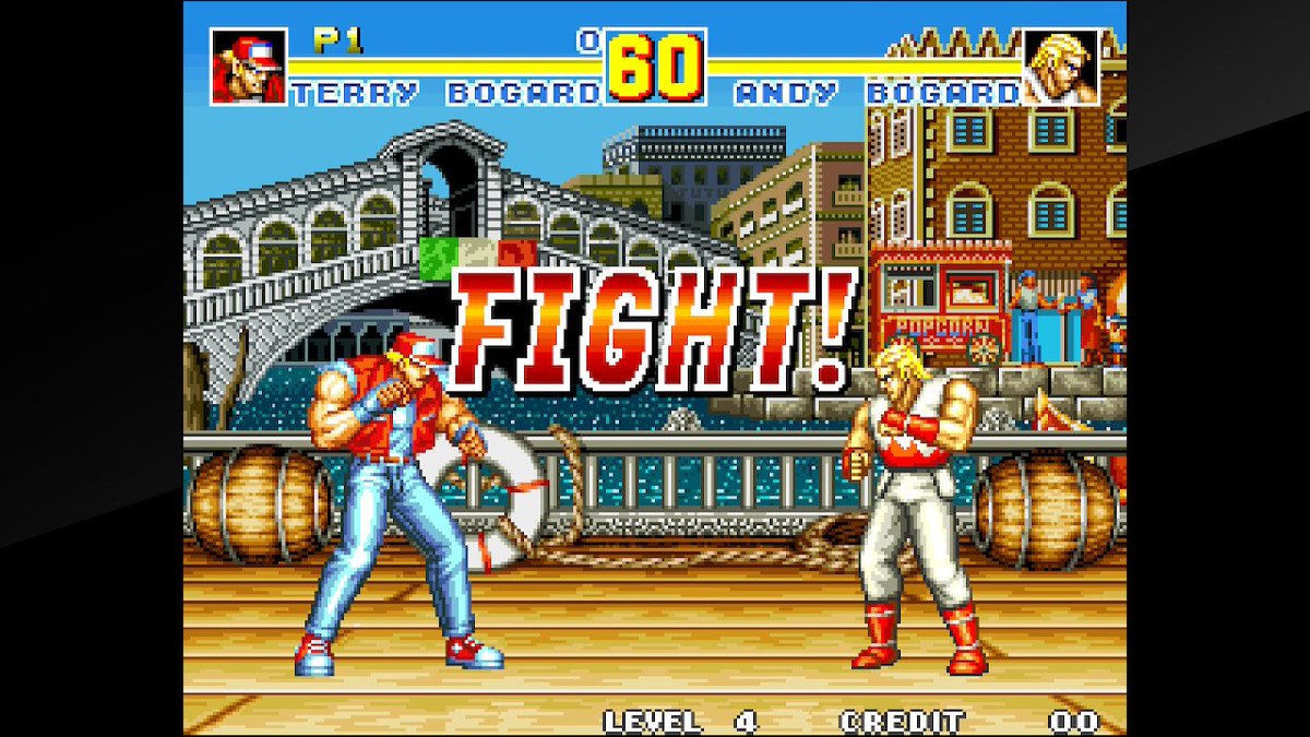 masato_furuya's tweet image. 最近Nintendo Classicsでも遊べるようになった「餓狼伝説スペシャル」のオリジナル版がVol.7でやっと収録！
アタリマエですが⋯グラフィックもサウンドもボイスもすべて完全!! #アケアカNEOGEO #餓狼伝説スペシャル