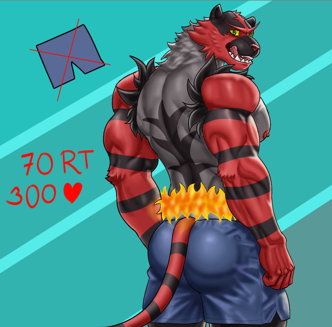 Do you want me to undress him? 

Don't forget to like and share for the second goal.  

#furrymuscle #furrybara #bara #furryfan #sfwart #furry #furro #furryartwork #barafan #furrycommunity #sfw #muscleartlet #sfwtwt #gay #abs #pokemon #fanart #incineroar