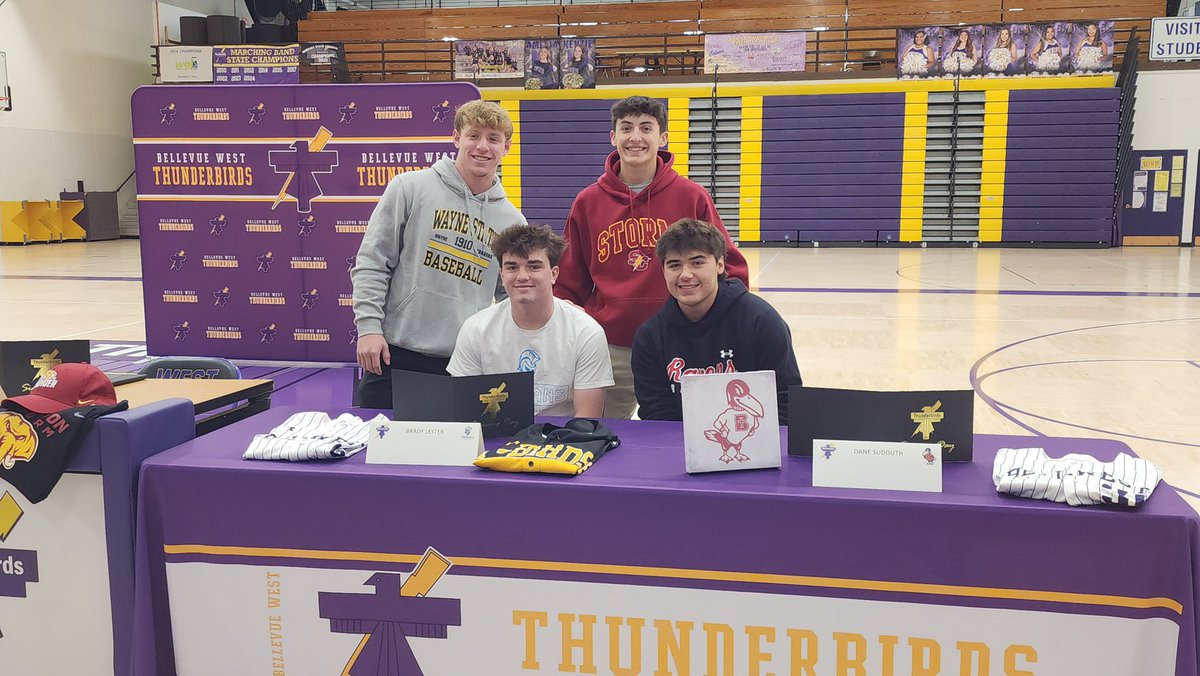Bellevue West Thunderbirds Baseball tweet media