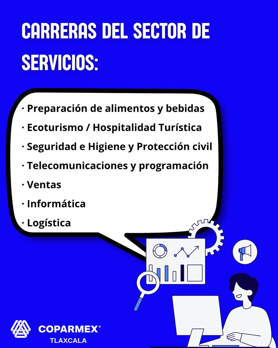 CoparmexTlx's tweet image. 🔵En Coparmex Tlaxcala impulsamos el modelo que combina la educación académica con la experiencia real en las empresas. 

📚Te presentamos las carreras que forman parte de este programa, una iniciativa que vincula el talento joven y las empresas.
#CoparmexTlaxcala #FormaciónDual