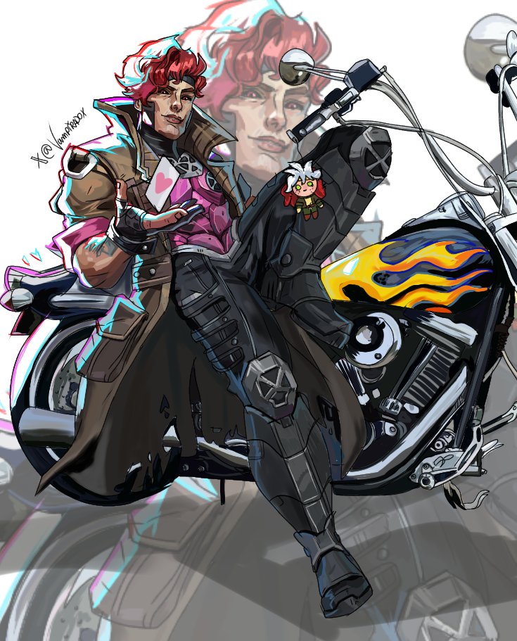 vampiradox's tweet image. Gambit ❤️
 #MarvelRivals #MarvelRivalsfanart