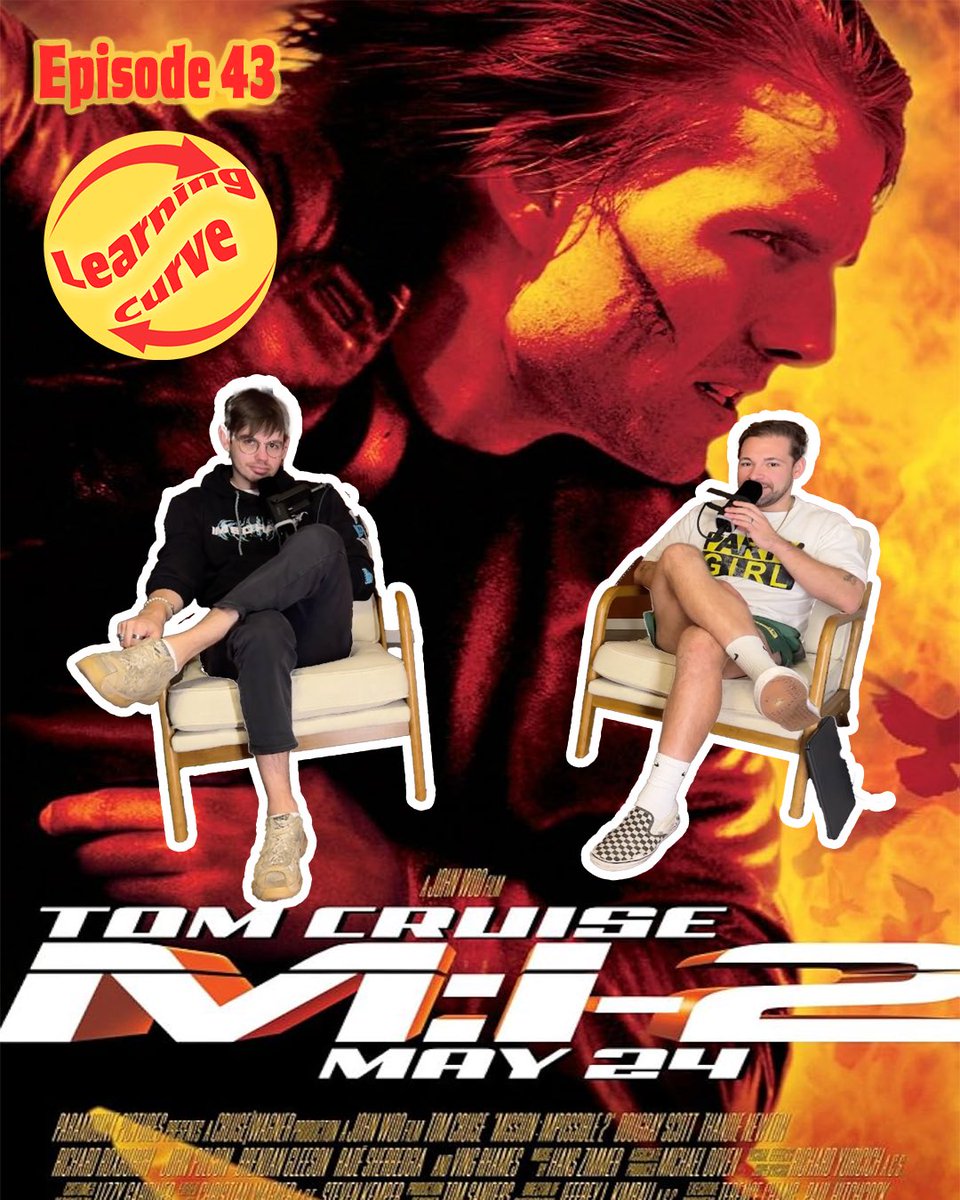learncurvepod's tweet image. The next installment of our Mission: Impossible rewatch, “43. Movie Review: Mission: Impossible II” is out NOW wherever you get your podcasts! Full YT video out on 11/12! 

linktr.ee/learningcurvep…

#podcast #movie #film #missionimpossible #tomcruise