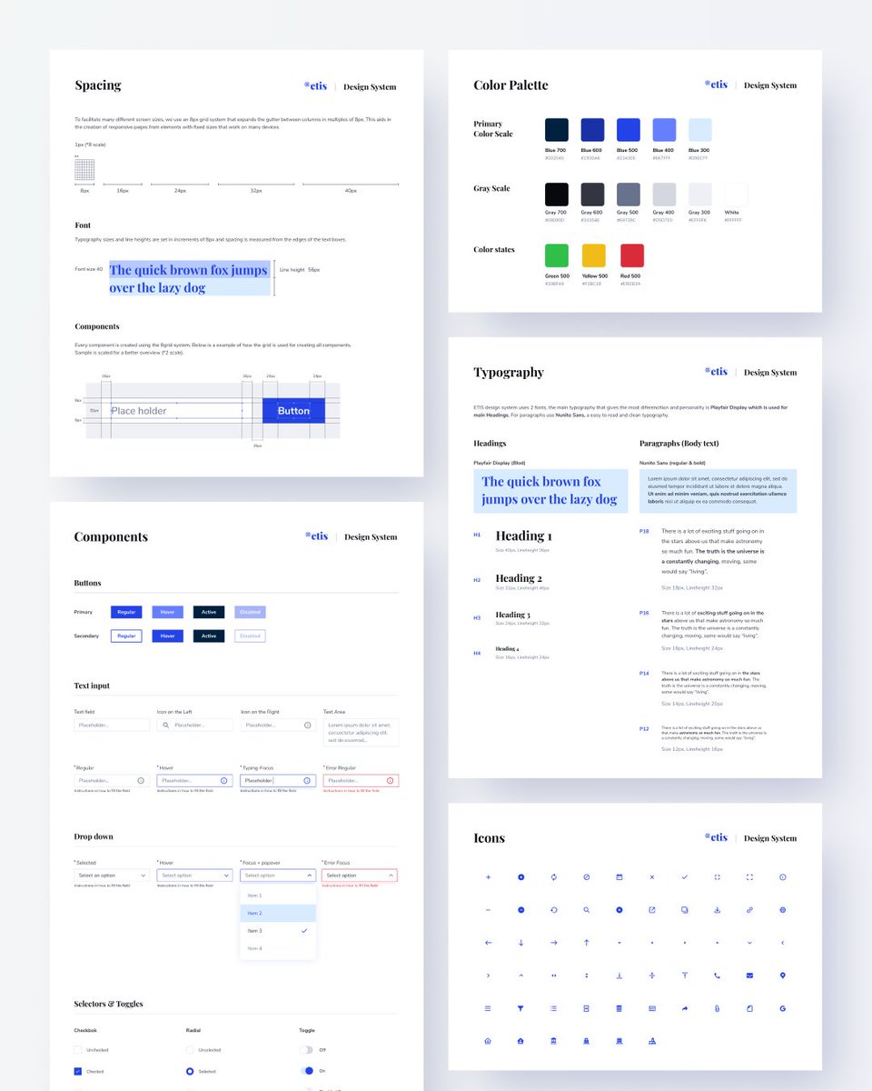 daviferent's tweet image. With ETIS’s new identity, we built a design system as its backbone — defining layout, type, color, and responsive components for a seamless experience on all devices.

Read the case study: daviferent.com/estonian-resea…

#DesignSystem #UXDesign #ETIS